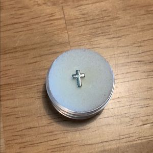 Origami Owl Silver Cross Charm